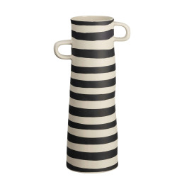 Vase RAYU à rayures grand modèle