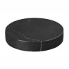 Porte-savon en marbre noir