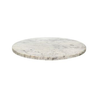Plateau FLEX taille S marbre blanc