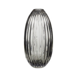 Vase RIPPLE gris