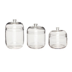Set de 3 bocaux FILL en verre
