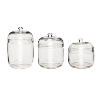 Set de 3 bocaux FILL en verre