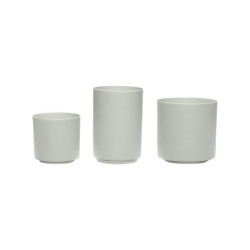 Pots SKY vert pastel (set de 3)