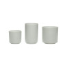 Pots SKY vert pastel (set de 3)