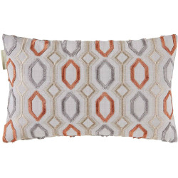 Coussin BARTOLO rouille écru Coussin BARTOLO rouille écru