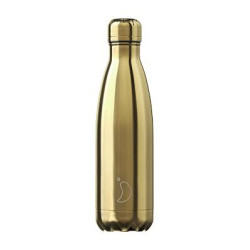 Gourde CHROME dorée 500ml