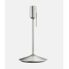 Pied SANTÉ brushed steel chrome