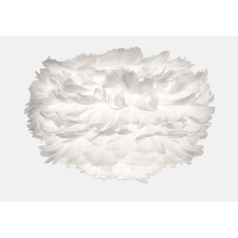 Abat-jour EOS mini plumes blanches