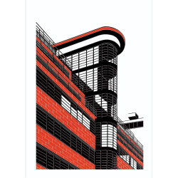 Affiche BUILDING 50 x 70