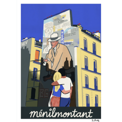 Affiche MENILMONTANT 29,7 x 42
