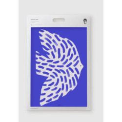 Affiche OISEAU BLEU 50 x 70