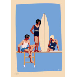 Affiche SURF 50 x 70