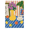Affiche VASE AND STRIPES 29,7 x 42