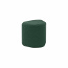 Pouf EVE bouclette vert foncé