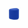 Pouf EVE bouclette bleu électrique