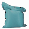 Pouf MESH bleu tile