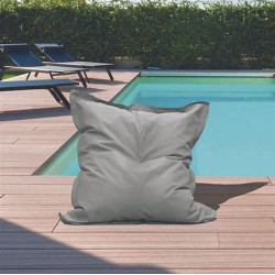 Pouf MESH gris cloud