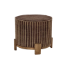 Pouf BRINDISI aubergine