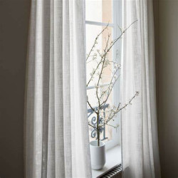 Rideau BELLAVISTA blanc 145x280