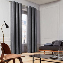 Rideau COCONUT plomb 145x277