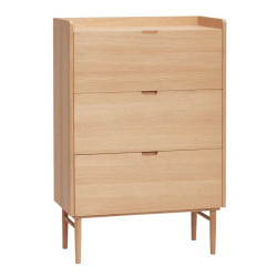 Commode haute HIDE 3 tiroirs