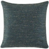 Housse de coussin ORSSO bleu pétrole chiné