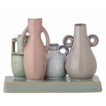 Vase AIDAN composé de 4 soliflores