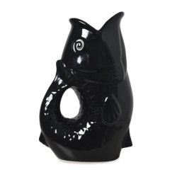 Vase POISSON noir grand modèle