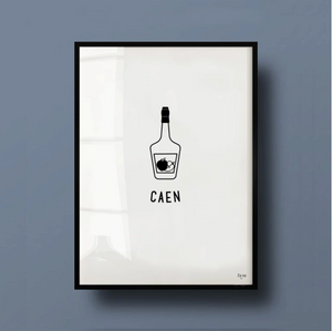 Affiche Ville - Caen
