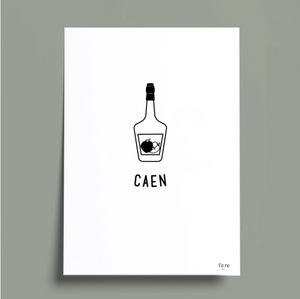 Affiche Ville - Caen