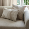 Coussin Selenie beige minéral