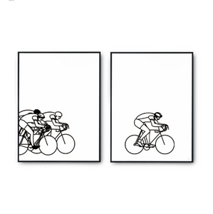 Affiches Duo - Cyclisme