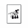 Affiche Jeux Olympiques - Equitation