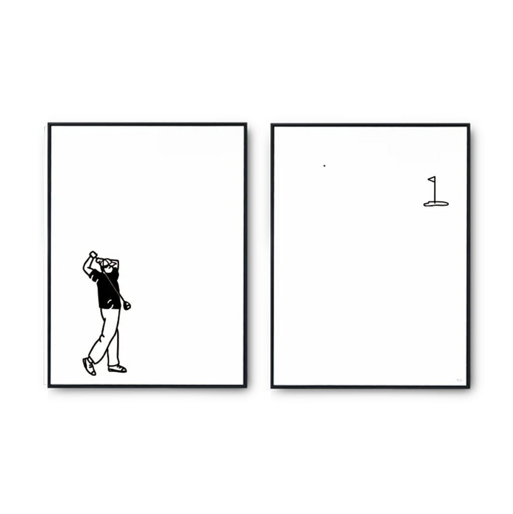 Affiches Duo - Golf