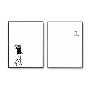 Affiches Duo - Golf