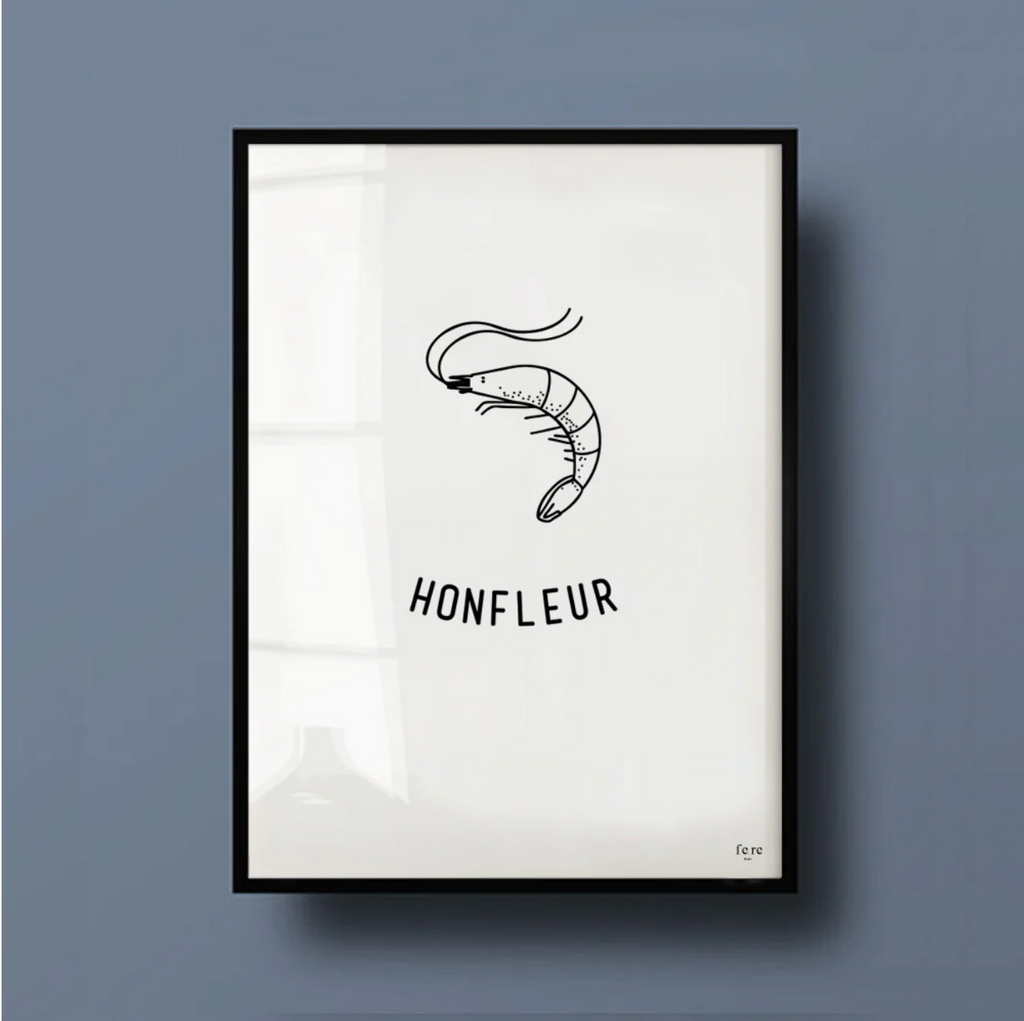 Affiche Ville - Honfleur