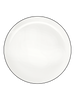 Assiette - LISERÉ noir