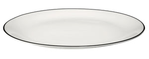 Assiette - LISERÉ noir