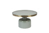 Table basse glam verte