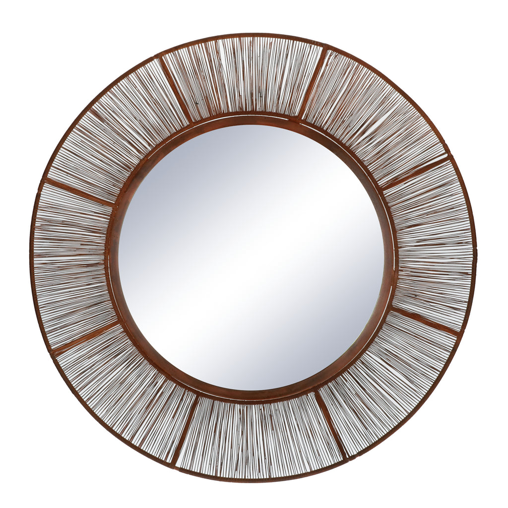 Miroir - métal - Rouille