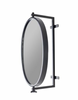 Miroir ovale - métal - LARA