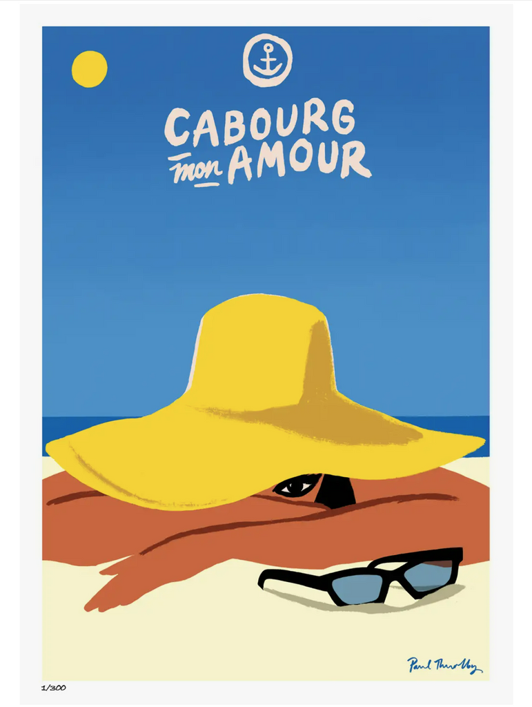 Paul Thurlby - Cabourg mon amour - Impression d'art estivale