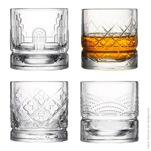 Set de 4 verres whisky -  DANDY