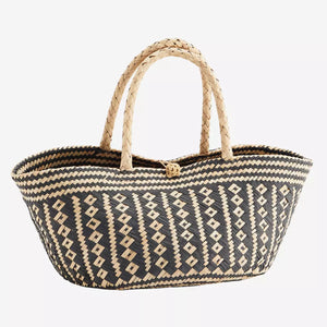 Panier jonc de mer - plusieurs coloris