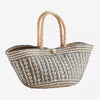 Panier jonc de mer - plusieurs coloris