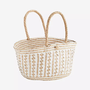 Panier jonc de mer - plusieurs coloris