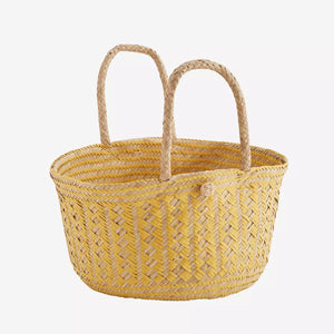 Panier jonc de mer - plusieurs coloris