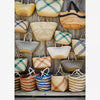 Panier jonc de mer - plusieurs coloris